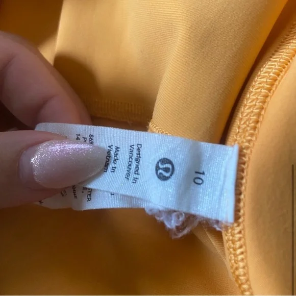 Lululemon Mango Dream Pace Rival Tennis Skirt!!! - Picture 5 of 5